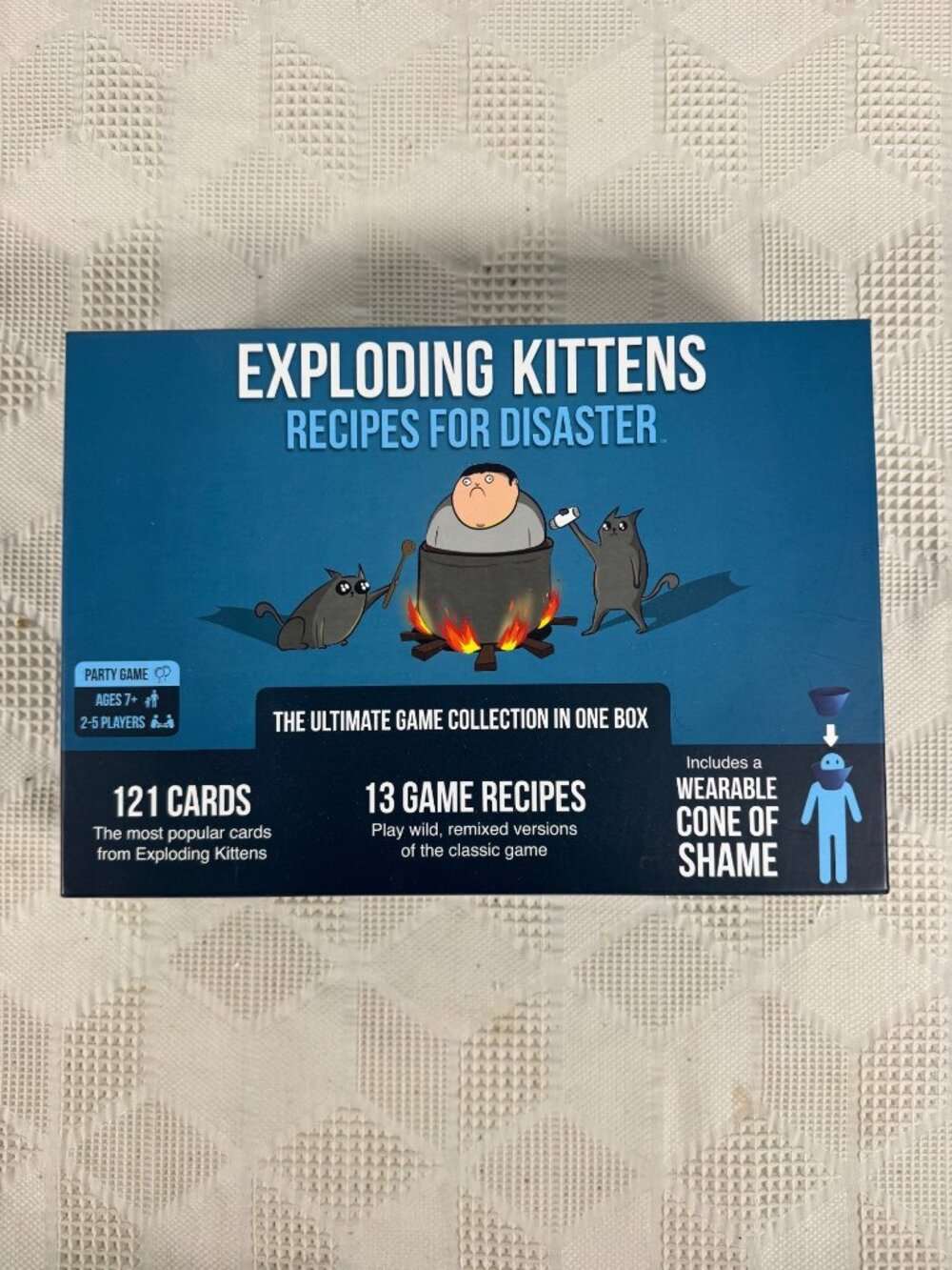 Exploding Kittens Recipes For Disaster Ultimate Party Game 121 Cards NIB